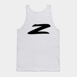 Alphanumeric Elegance Tank Top